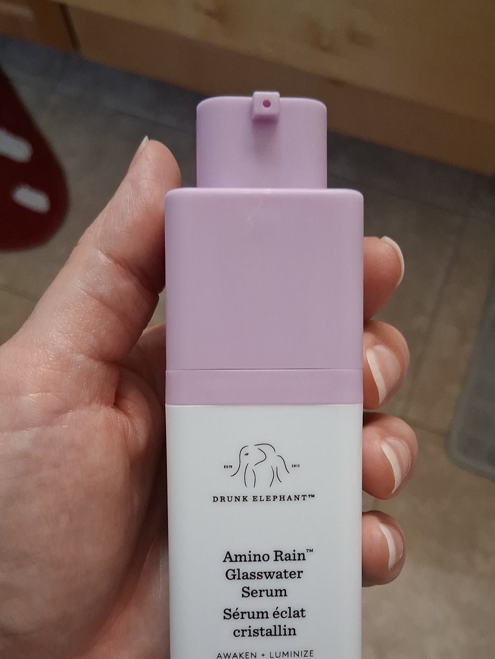 Drunk Elephant Amino Rain Glasswater Serum - Pink & White - Picture 6 of 7